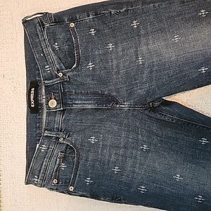 Express Jeans size 6R Ankle legging